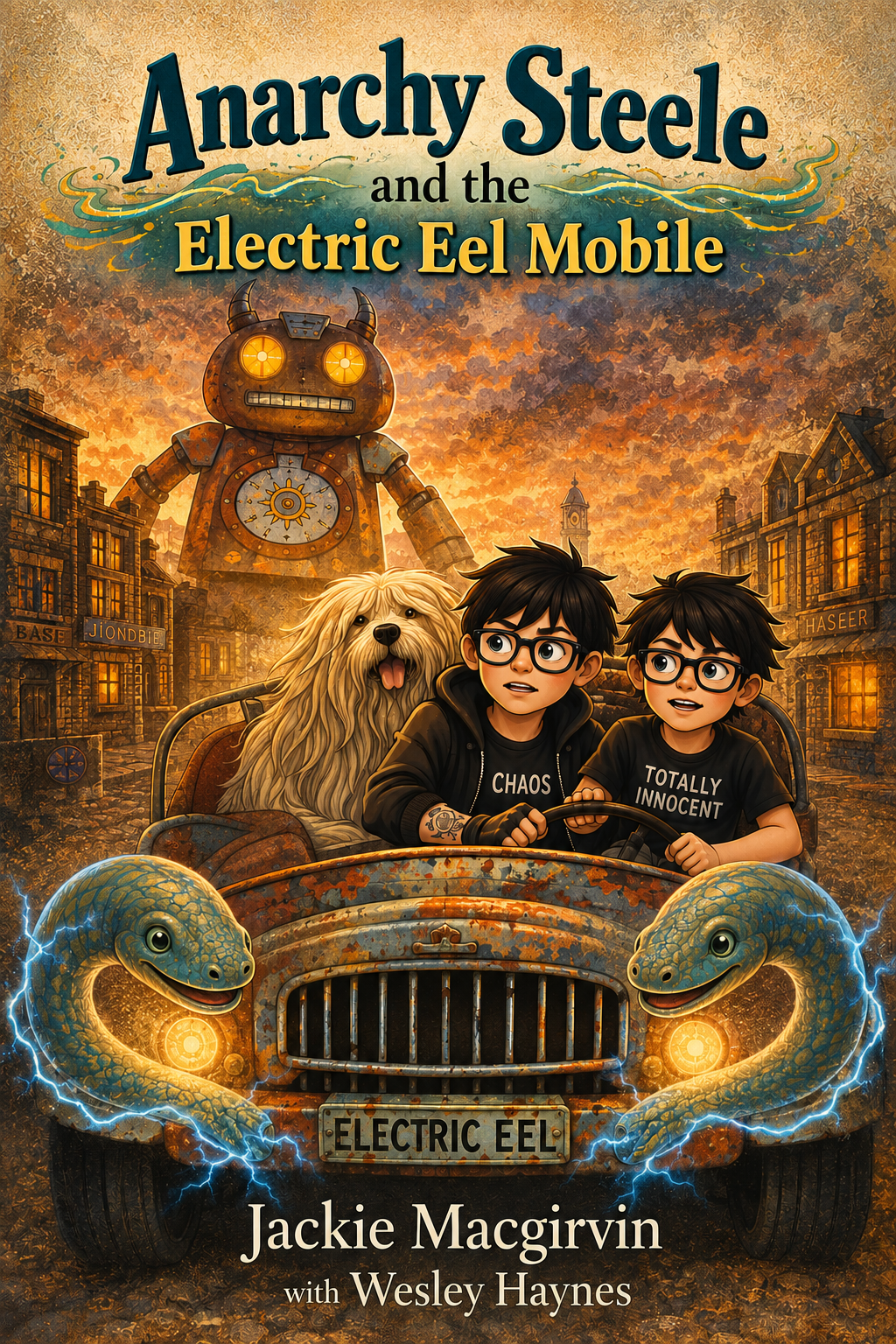 Anarchy Steele and the Electric Eel Mobile Book Cover